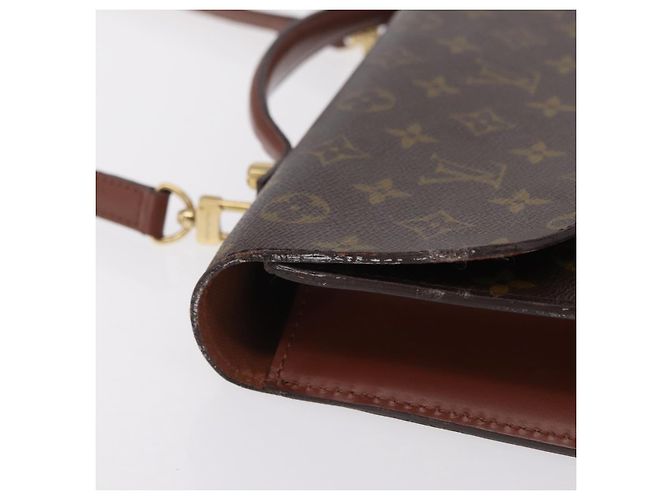 LOUIS VUITTON Monogram Porte Documents Bandouliere Bag M53338 LV Auth ep16259A Monogramm - Ansicht 5