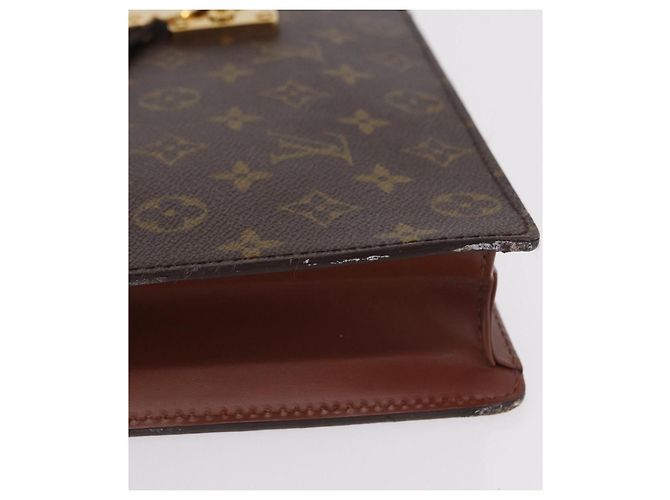 LOUIS VUITTON Monogram Porte Documents Bandouliere Bag M53338 LV Auth ep16259A Monogramm - Ansicht 6