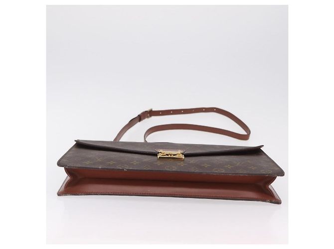 LOUIS VUITTON Monogram Porte Documents Bandouliere Bag M53338 LV Auth ep16259A Monogramm - Ansicht 7