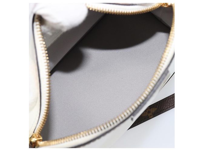 LOUIS VUITTON Monogram Vernis Miroir Alma Mini Bag Snow M52749 LV Auth LN166V - vista 10