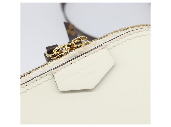 LOUIS VUITTON Monogram Vernis Miroir Alma Mini Bag Snow M52749 LV Auth LN166V - vista 23