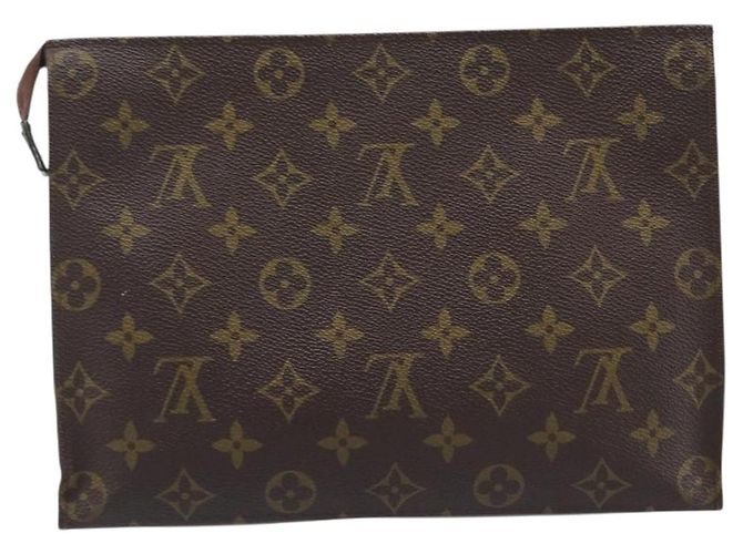 LOUIS VUITTON Monogram Poche Toilette 26 Pouch M47542 LV Auth ep16257 Monogramma - vista 2