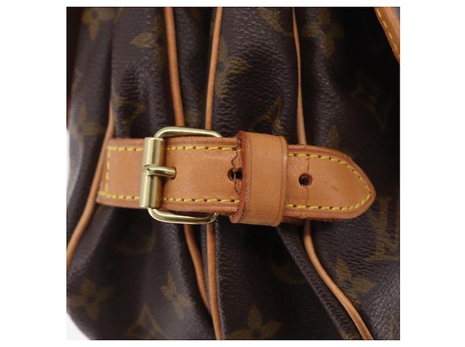 LOUIS VUITTON Monogram Saumur 30 Shoulder Bag M42256 LV Auth 204593A Monogramma - vista 10