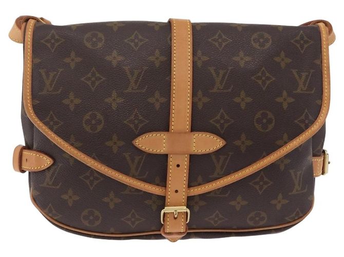 LOUIS VUITTON Monogram Saumur 30 Shoulder Bag M42256 LV Auth 204593A Monogramma - vista 13