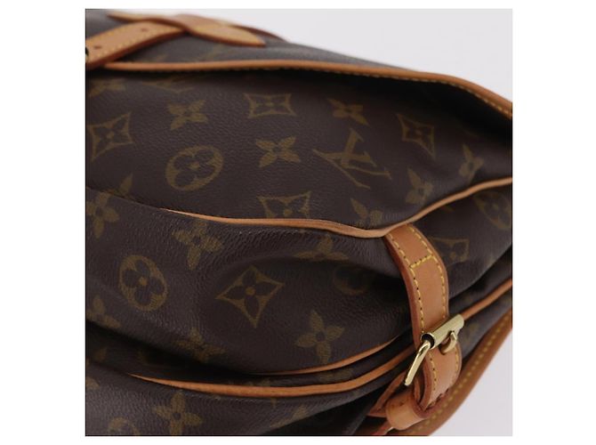 LOUIS VUITTON Monogram Saumur 30 Shoulder Bag M42256 LV Auth 204593A Monogramma - vista 16