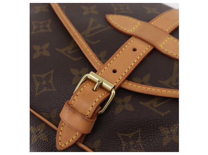 LOUIS VUITTON Monogram Saumur 30 Shoulder Bag M42256 LV Auth 204593A Monogramma - vista 21