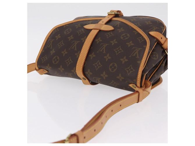 LOUIS VUITTON Monogram Saumur 30 Shoulder Bag M42256 LV Auth 204593A Monogramma - vista 6