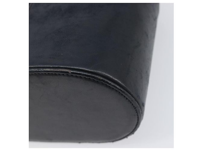 Borsa a mano con catena Christian Dior in pelle nera e oro Auth bs37240 Nero - vista 13