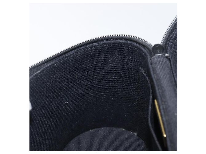 Borsa a mano con catena Christian Dior in pelle nera e oro Auth bs37240 Nero - vista 20