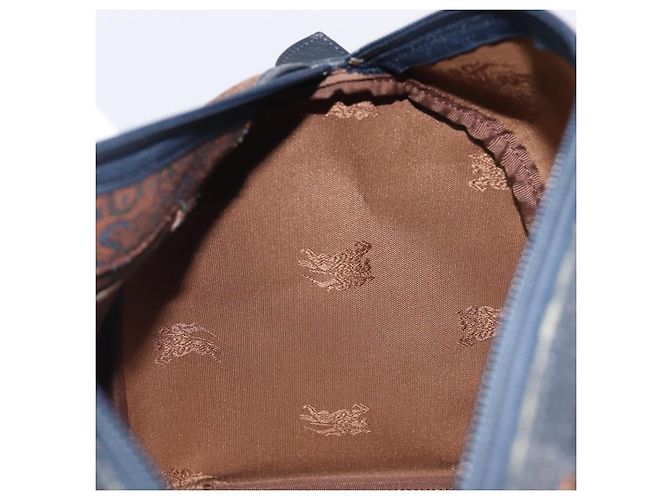 Borsa Boston Burberrys Canvas Gold Brown Auth 206076A Marrone D'oro - vista 20