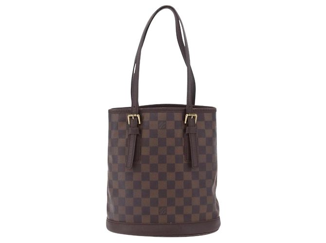LOUIS VUITTON Damier Ebene Marais Schultertasche N42240 LV Auth ka6310 - Ansicht 13