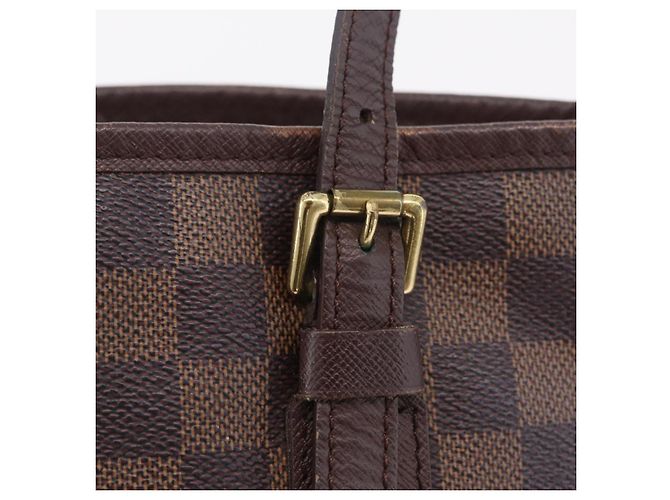 LOUIS VUITTON Damier Ebene Marais Schultertasche N42240 LV Auth ka6310 - Ansicht 19