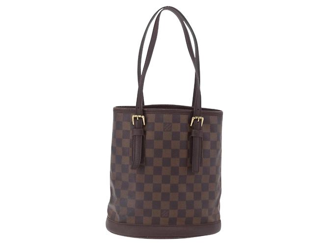 LOUIS VUITTON Damier Ebene Marais Schultertasche N42240 LV Auth ka6310 - Ansicht 2