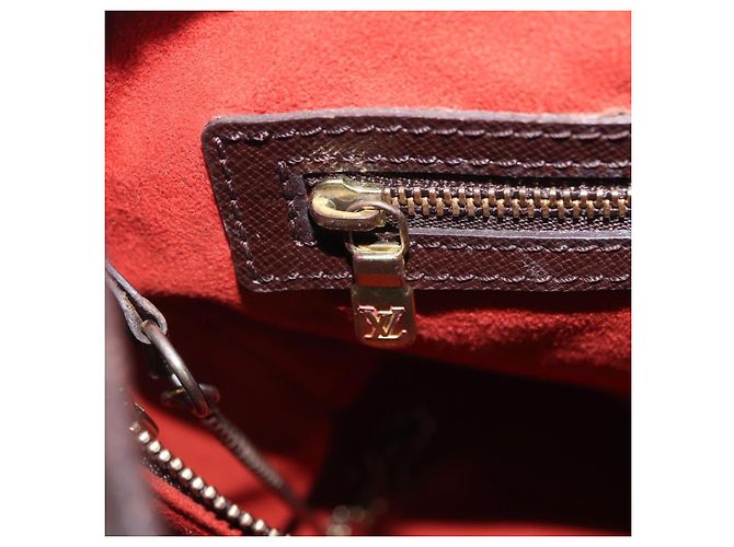 LOUIS VUITTON Damier Ebene Marais Schultertasche N42240 LV Auth ka6310 - Ansicht 31