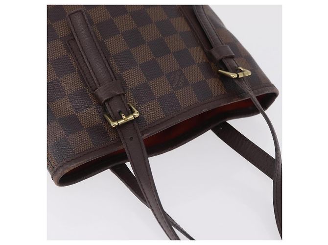 LOUIS VUITTON Damier Ebene Marais Schultertasche N42240 LV Auth ka6310 - Ansicht 8