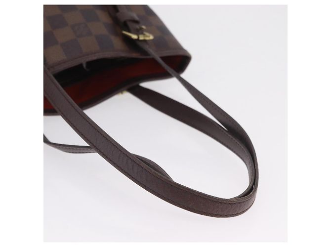 LOUIS VUITTON Damier Ebene Marais Schultertasche N42240 LV Auth ka6310 - Ansicht 9