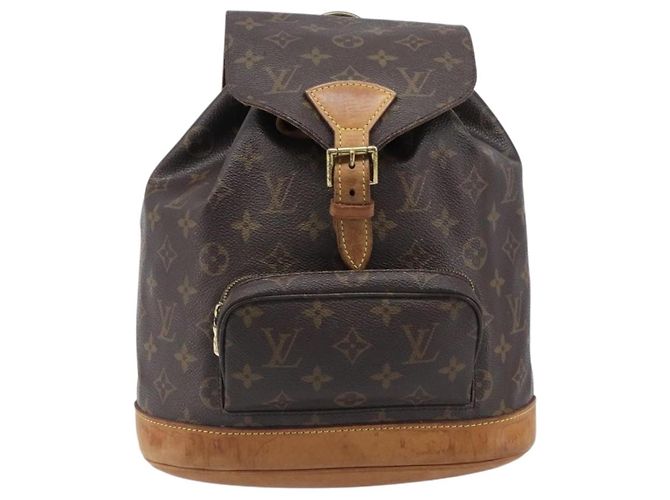 LOUIS VUITTON Monogram Montsouris MM Rucksack M51136 LV Auth 203275 Monogramm - Ansicht 13