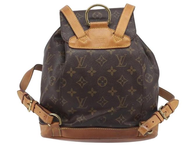 LOUIS VUITTON Monogram Montsouris MM Rucksack M51136 LV Auth 203275 Monogramm - Ansicht 2