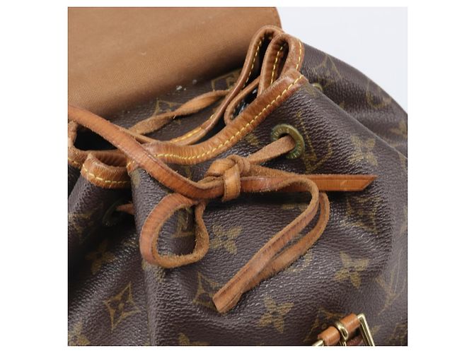 LOUIS VUITTON Monogram Montsouris MM Rucksack M51136 LV Auth 203275 Monogramm - Ansicht 21