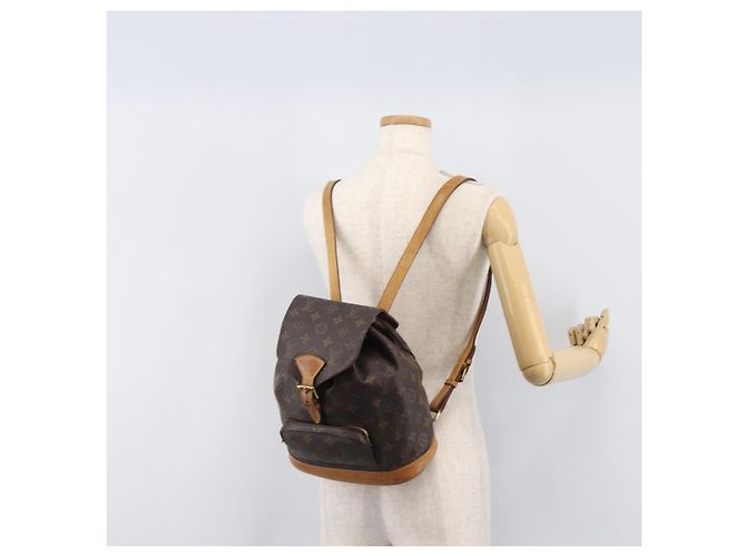 LOUIS VUITTON Monogram Montsouris MM Rucksack M51136 LV Auth 203275 Monogramm - Ansicht 26