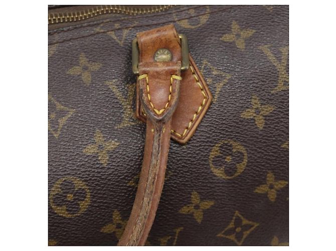 LOUIS VUITTON Monogram Speedy 35 Hand Bag M41524 LV Auth 200670 Monograma - vista 10