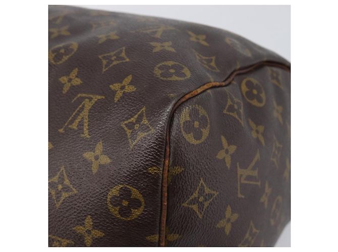 LOUIS VUITTON Monogram Speedy 35 Hand Bag M41524 LV Auth 200670 Monograma - vista 16