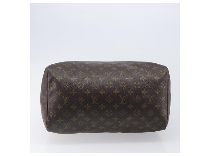 LOUIS VUITTON Monogram Speedy 35 Hand Bag M41524 LV Auth 200670 Monograma - vista 5