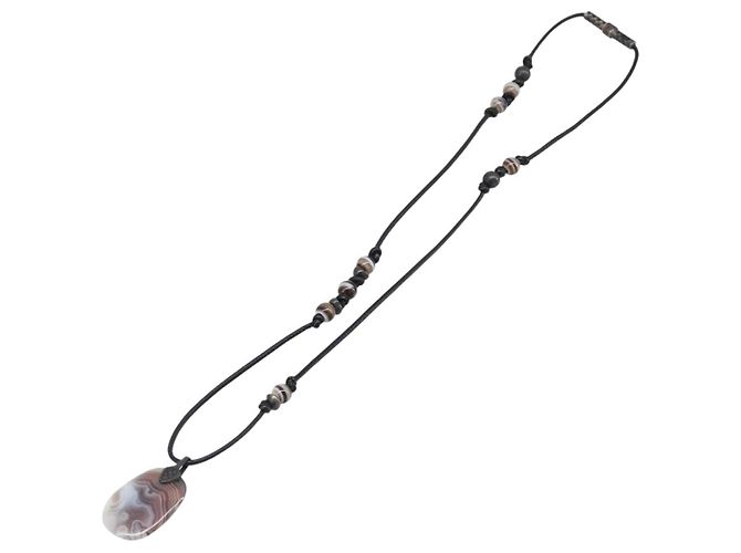 Collana BOTTEGA VENETA Ag925 Silver Auth bs37305 Argento - vista 10