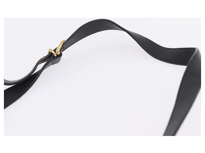 Borsa GUCCI Micro GG Supreme Web Sherry Line PVC Nero 001 116 0933 Auth 203142 D'oro - vista 8