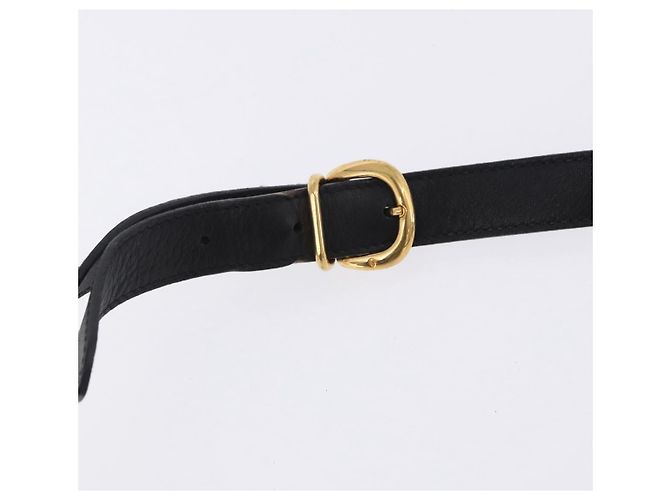 Borsa GUCCI Micro GG Supreme Web Sherry Line PVC Nero 001 116 0933 Auth 203142 D'oro - vista 9
