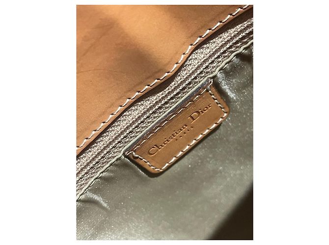 Autre Marque Borsa Dior Street Chic Trotteur Tote Beige - vista 12