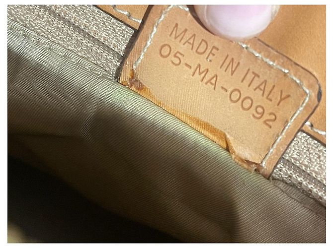 Autre Marque Borsa Dior Street Chic Trotteur Tote Beige - vista 13
