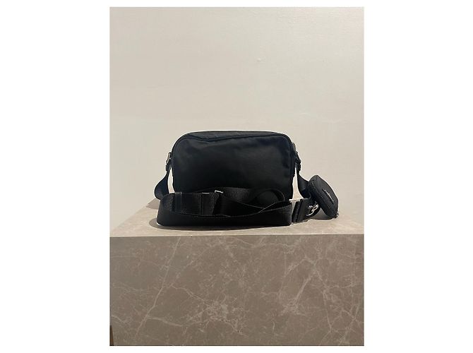 Borsa Prada Re-nylon nera Nero - vista 3