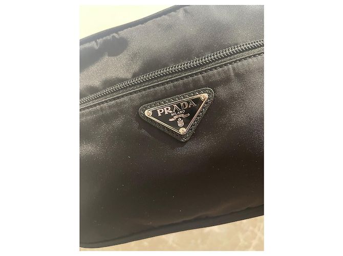 Borsa Prada Re-nylon nera Nero - vista 6