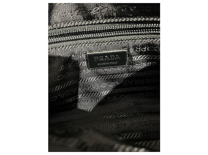 Borsa Prada Re-nylon nera Nero - vista 8