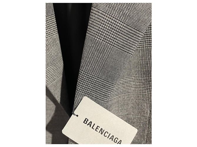 Balenciaga graue Jacke Gr.42 - Ansicht 9