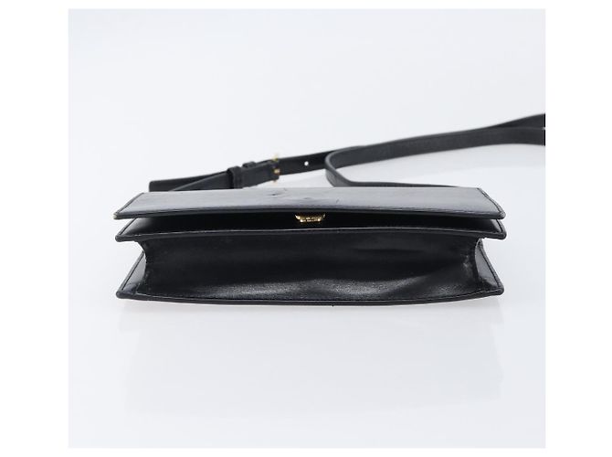 Autre Marque Borsa a tracolla SAINT LAURENT in pelle nera e oro Auth bs37414 Nero D'oro - vista 10