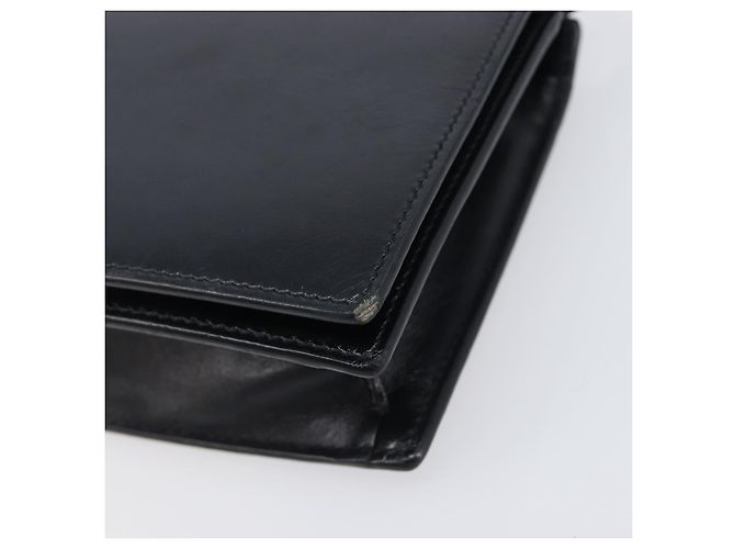 Autre Marque Borsa a tracolla SAINT LAURENT in pelle nera e oro Auth bs37414 Nero D'oro - vista 11