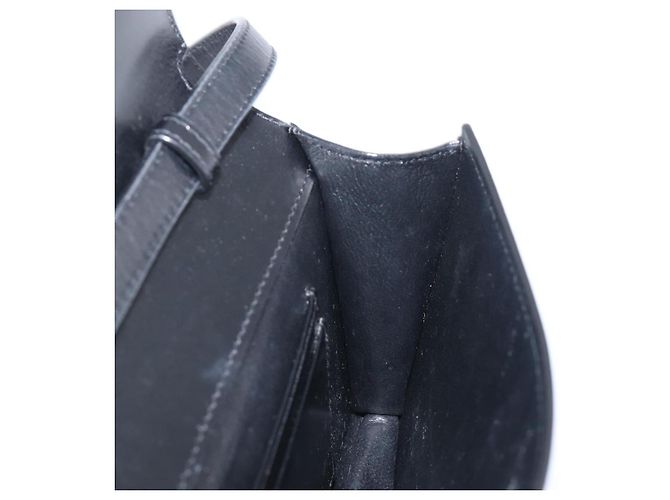 Autre Marque Borsa a tracolla SAINT LAURENT in pelle nera e oro Auth bs37414 Nero D'oro - vista 18