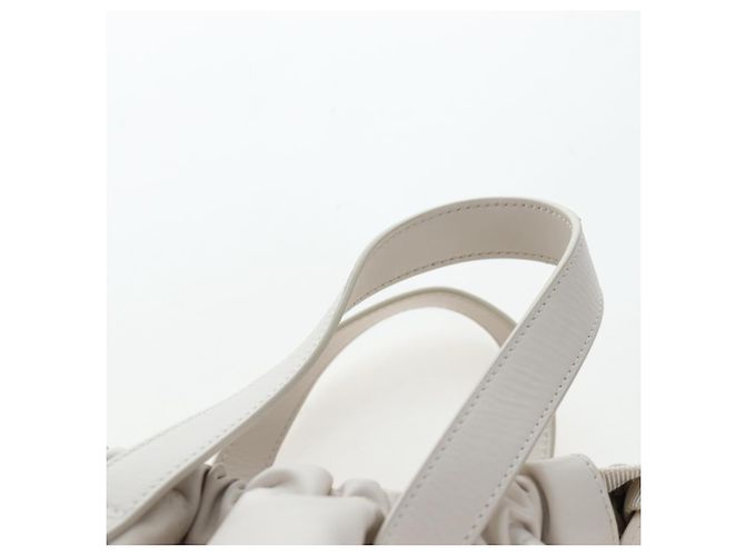 BOTTEGA VENETA Rucksack Leder 2way Ivory Auth 206074V Roh - Ansicht 8