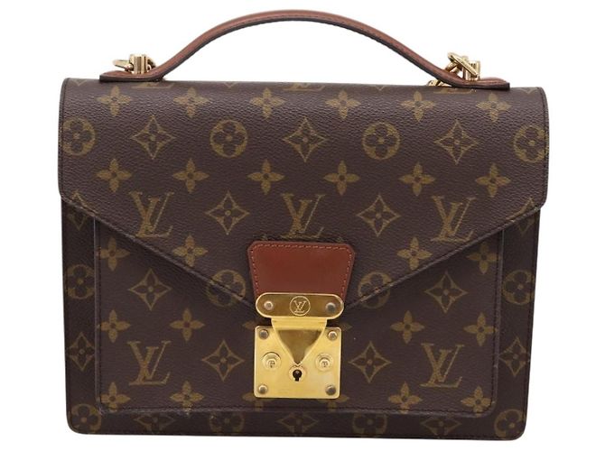 Bolso de mano LOUIS VUITTON Monogram Monceau 26 M51187 LV Auth ep16227A Monograma - vista 13