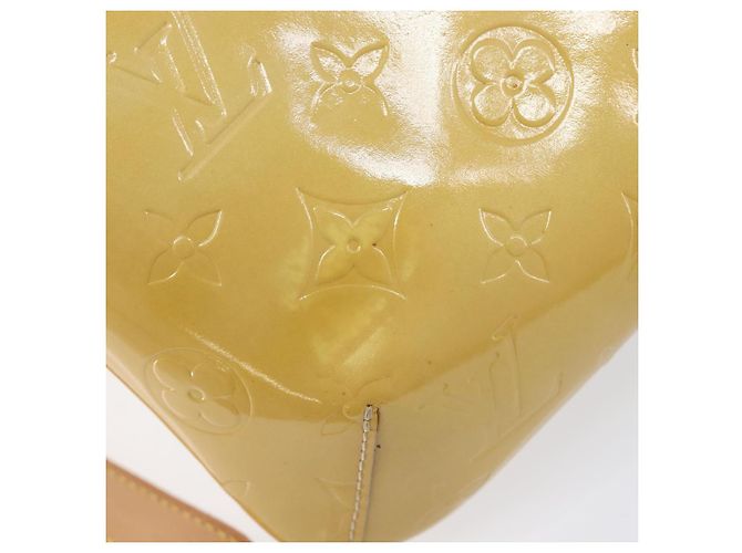 LOUIS VUITTON Monogram Vernis Thompson Street Bag Beige M91301 LV Auth ep15853A - vista 10