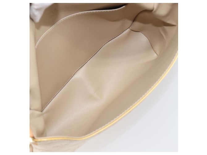 LOUIS VUITTON Monogram Vernis Thompson Street Bag Beige M91301 LV Auth ep15853A - vista 11