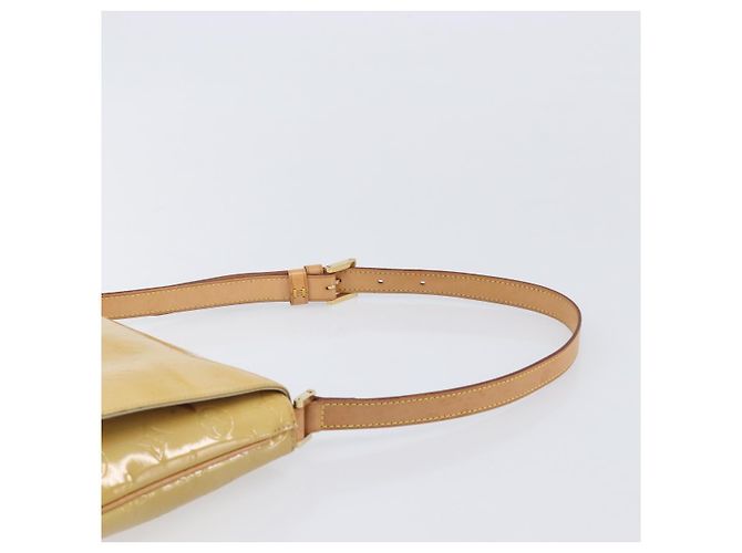 LOUIS VUITTON Monogram Vernis Thompson Street Bag Beige M91301 LV Auth ep15853A - vista 15
