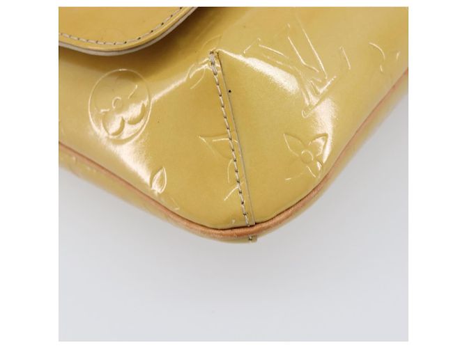 LOUIS VUITTON Monogram Vernis Thompson Street Bag Beige M91301 LV Auth ep15853A - vista 17