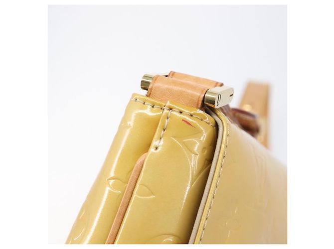 LOUIS VUITTON Monogram Vernis Thompson Street Bag Beige M91301 LV Auth ep15853A - vista 20
