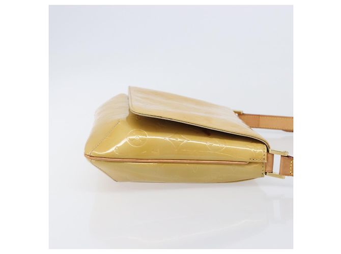 LOUIS VUITTON Monogram Vernis Thompson Street Bag Beige M91301 LV Auth ep15853A - vista 3