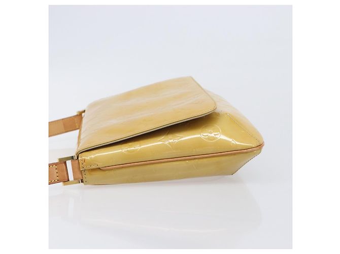 LOUIS VUITTON Monogram Vernis Thompson Street Bag Beige M91301 LV Auth ep15853A - vista 4