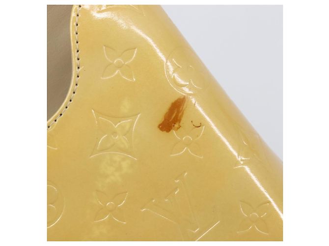 LOUIS VUITTON Monogram Vernis Thompson Street Bag Beige M91301 LV Auth ep15853A - vista 9