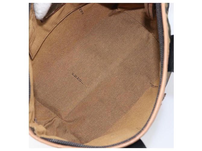 Borsa a mano FENDI Zucca Canvas Nero Oro 7VA165 Auth gh2374 - vista 19